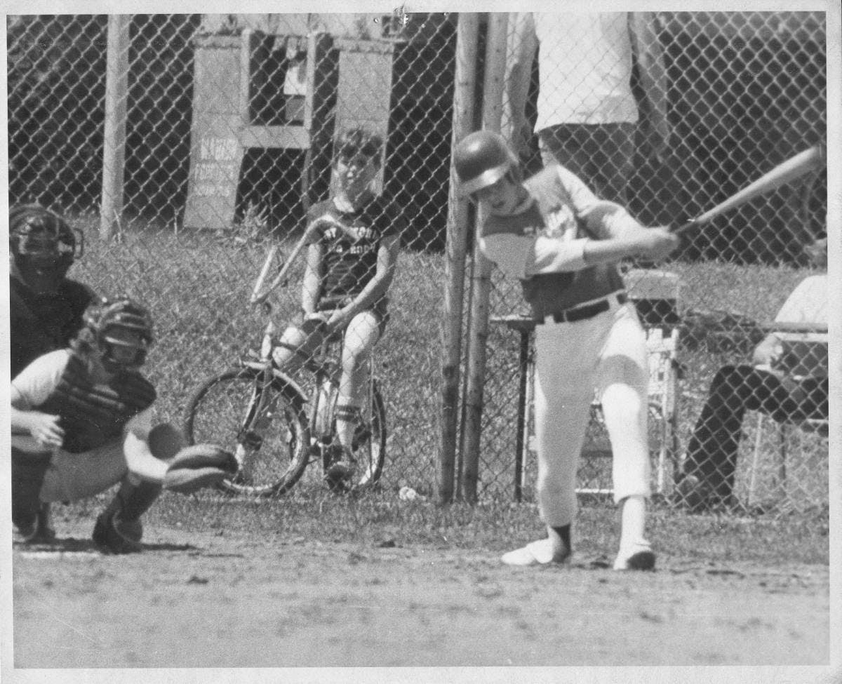 1974 Marty Baseball _BW